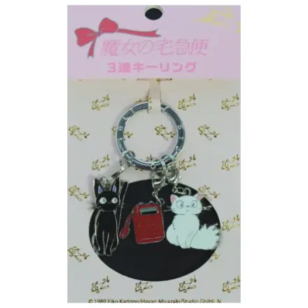 Kiki's Delivery Service Metalowy Breloczek Kiki, Lily i Telefon zdjęcie produktu