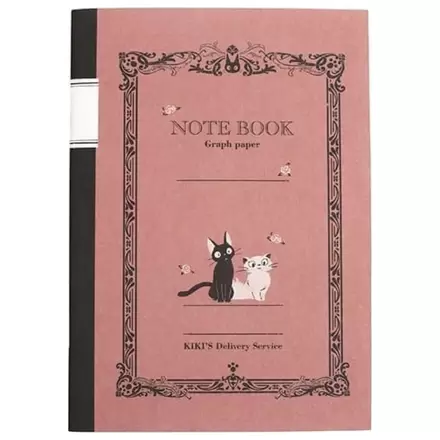 Retro notatnik Kiki´s Delivery Service Jiji czerwony zdjęcie produktu