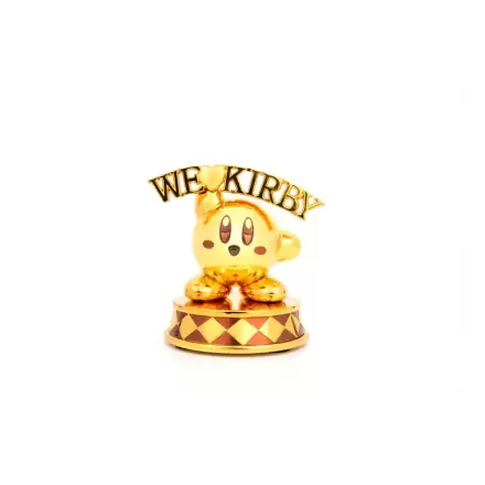 Kirby DieCast Statue We Love Kirby Gold Edition 10 cm Statuetka odlewana ciśnieniowo termékfotója