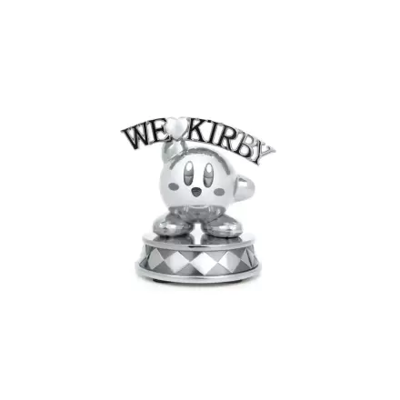 Kirby DieCast Statue We Love Kirby Silver Edition 10 cm Statuetka termékfotója