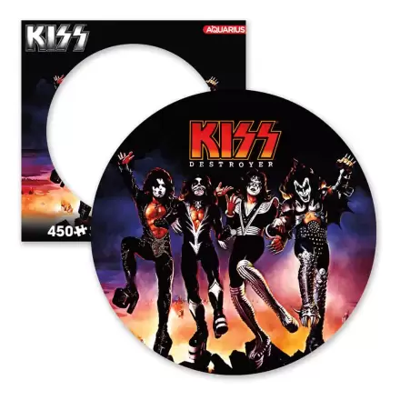 KISS Destroyer Picture Disc Puzzle (450 Elementów) termékfotója