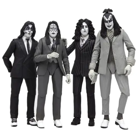 KISS Action Figures 4-pak Dressed to Kill Album Cover 18 cm zdjęcie produktu