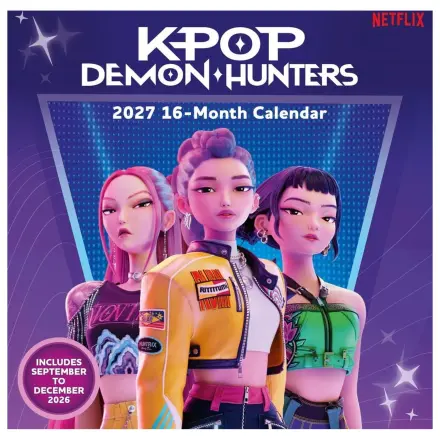 KPop Demon Hunters (2027) kalendarz ścienny zdjęcie produktu