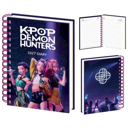 KPop Demon Hunters A5 Zeszyt Wiro 2027 zdjęcie produktu