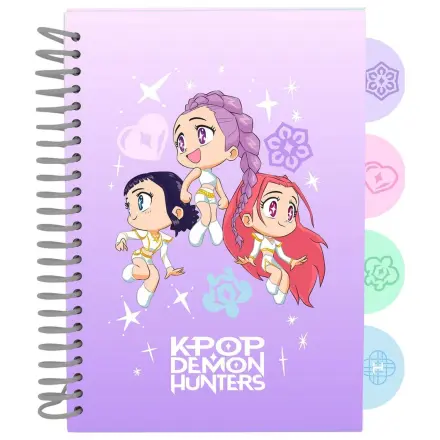 Kpop Demon Hunters Chibi notatnik A5 zdjęcie produktu