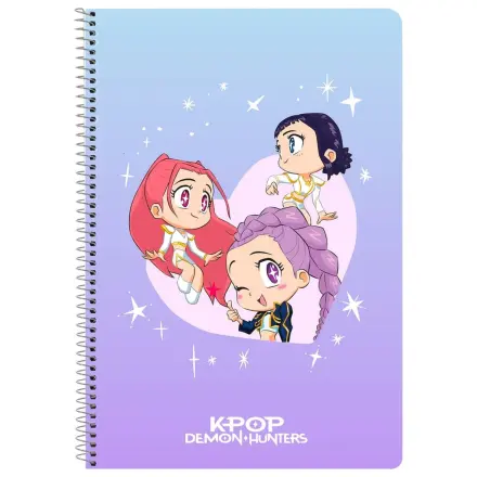 Kpop Demon Hunters Chibi A5 notatnik zdjęcie produktu