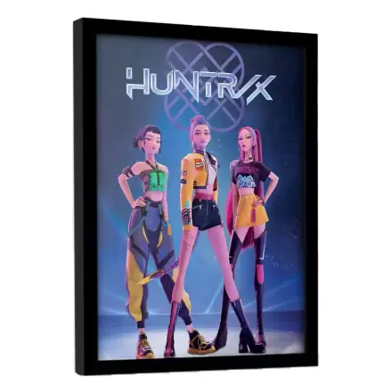 Plakat oprawiony KPop Demon Hunters Collector Print Huntrix zdjęcie produktu