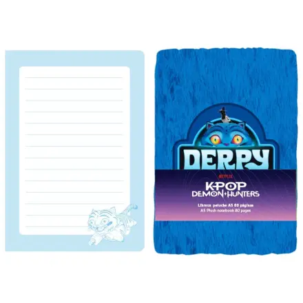 Kpop Demon Hunters Derpy A5 pluszowy notatnik zdjęcie produktu