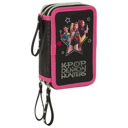 Demon Hunters Kpop Energy potrójny piórnik 37 sztuk zdjęcie produktu