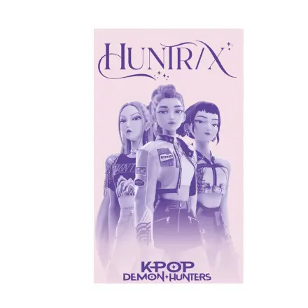 KPop Demon Hunters Huntrix ręcznik z mikrofibry zdjęcie produktu
