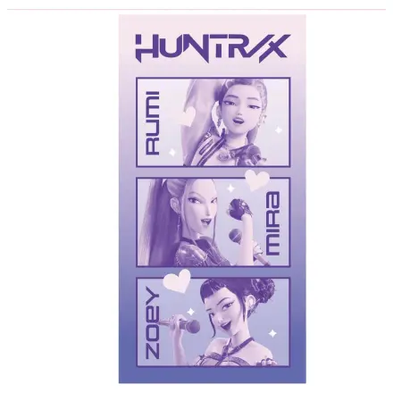 KPop Demon Hunters Huntrix ręcznik z mikrofibry zdjęcie produktu