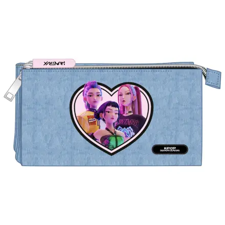 Kpop Demon Hunters Huntrix potrójny piórnik zdjęcie produktu