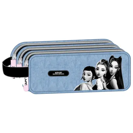 Demon Hunters Kpop Huntrix potrójny piórnik zdjęcie produktu