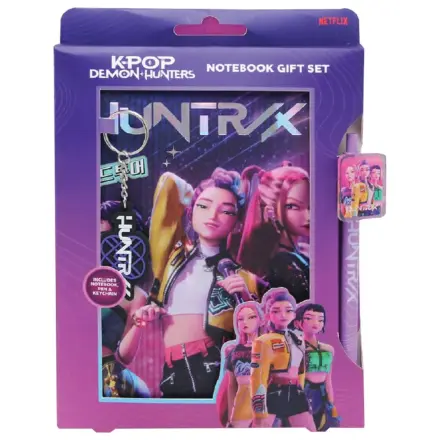 KPop Demon Hunters Zestaw upominkowy z notatnikiem Huntr/x zdjęcie produktu