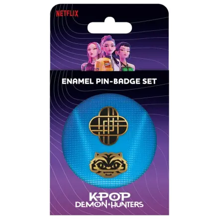 KPop Demon Hunters zestaw Pin-Badge Golden zdjęcie produktu