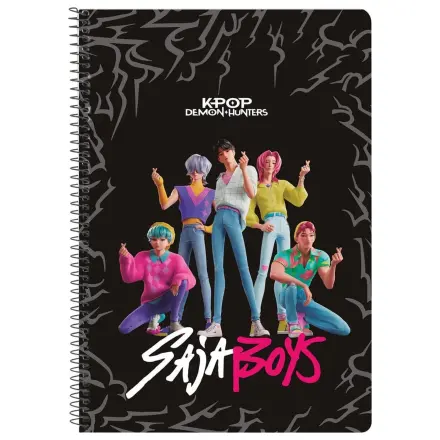Kpop Demon Hunters Saja Boys notatnik A5 zdjęcie produktu