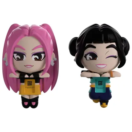 KPop Demon Hunters Vinyl Figures Mira & Zoey Monitor Buddiez 6 cm zdjęcie produktu