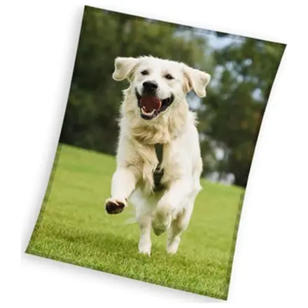 Dog Happy Tail Retriever Koc polarowy 150x200cm zdjęcie produktu