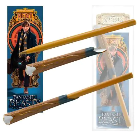 Fantastic Beasts Newt Scamander długopis różdżka i zakładka do książki zdjęcie produktu