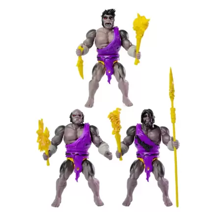Legends of Dragonore Wave 2: Dragon Hunt Action Figure 3-Pak Brukteror Cave Men 14 cm zdjęcie produktu