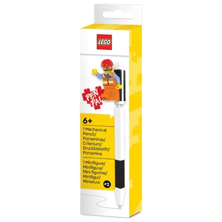 Lego czarny ołówek automatyczny z minifigurką zdjęcie produktu
