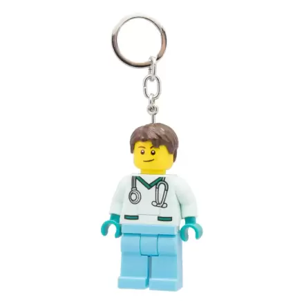 LEGO Minifigurki Brelok z Podświetleniem Doktor 8 cm termékfotója