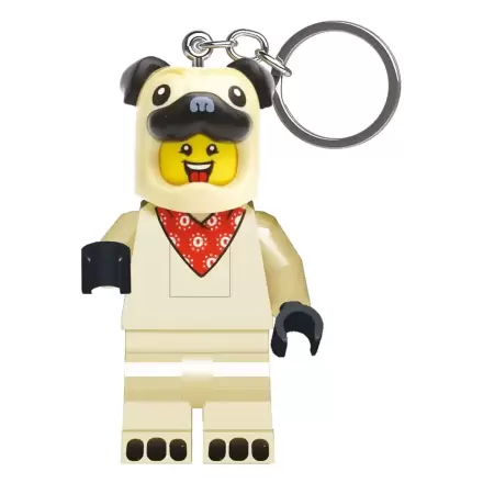 LEGO Minifigurki Brelok z Podświetleniem Mops 8 cm termékfotója