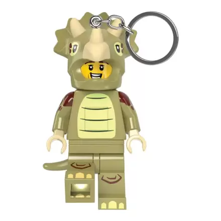 LEGO Minifigurki Light-Up Brelok w Stroju Triceratopsa 8 cm zdjęcie produktu