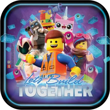 Lego Movie, The Lego Adventure Paper Plates 8 sztuk 23 cm zdjęcie produktu