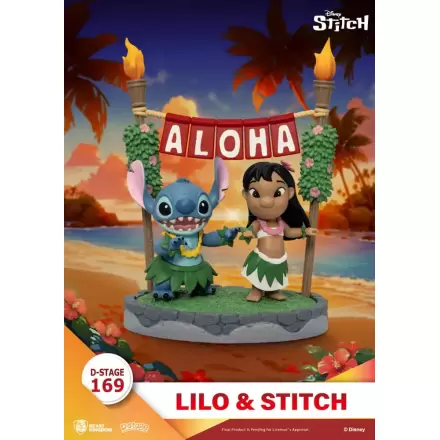 Lilo & Stitch D-Stage Diorama PVC Lilo & Stitch 16 cm zdjęcie produktu