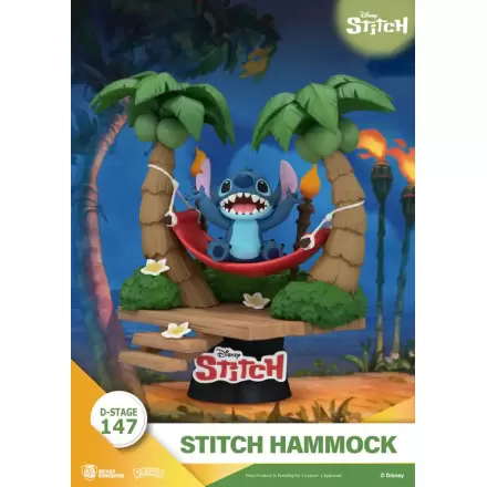 Lilo & Stitch D-Stage PVC Diorama Stitch Hammock 13 cm zdjęcie produktu