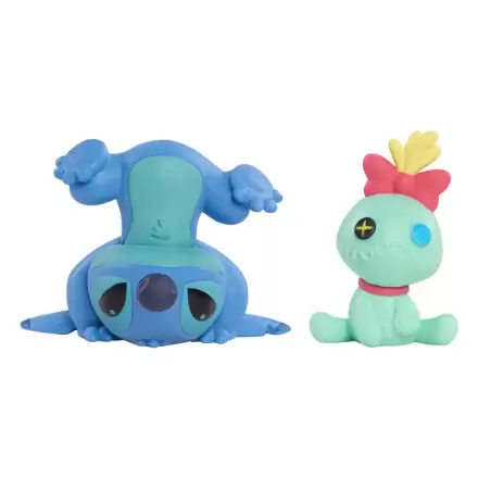 Lilo & Stitch Mini Figurki 2-Pack Scrump & Upside Down Stitch 7 cm termékfotója