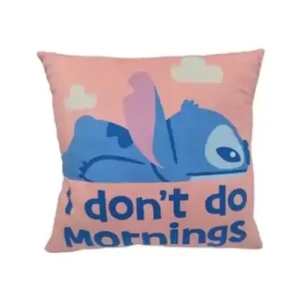 Poduszka Lilo & Stitch Stitch I don't do mornings 40 cm termékfotója