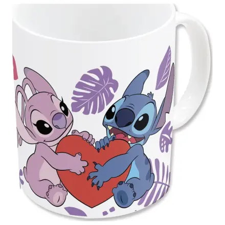 Lilo & Stitch Kubek Angel & Stitch Heart 325 ml zdjęcie produktu