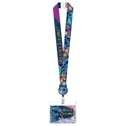 Lilo & Stitch Deluxe Smycz z Etui na Kartę Stitch Where's Scrump? zdjęcie produktu