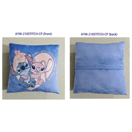 Lilo & Stitch Love you with my whole heart Poduszka 35x35cm zdjęcie produktu