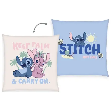 Lilo & Stitch Miękka poduszka Velboa Stitch & Angel Keep Palm & Carry On 40 x 40 cm zdjęcie produktu