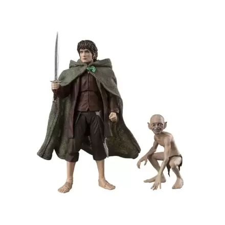 Lord of the Rings S.H. Figuarts Figurki Akcji Frodo Baggins & Gollum termékfotója