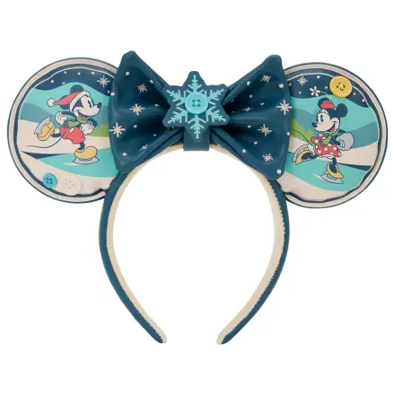 Loungefly Disney Mickey & Minnie Holiday opaska na głowę zdjęcie produktu