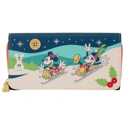 Loungefly Disney Mickey & Minnie Holiday portfel zdjęcie produktu