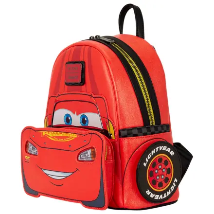 Loungefly Disney Pixar Cars 20th Anniversary Lightning McQueen Metallic Light-Up plecak 26 cm zdjęcie produktu