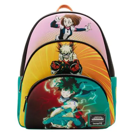 Plecak My Hero Academia by Loungefly Deku Triple Pocket Scene termékfotója