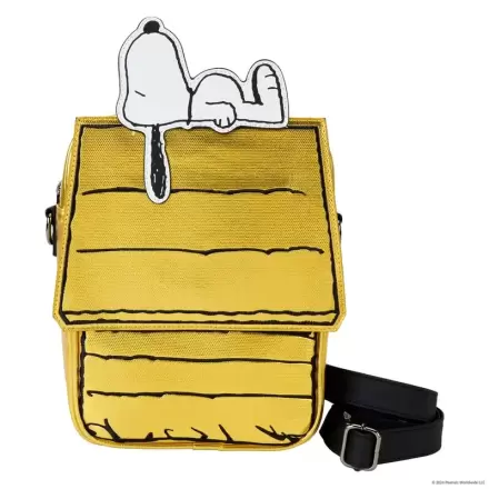 Loungefly Peanuts 75th Anniversary Snoopy Sleeping Doghouse torba crossbody termékfotója