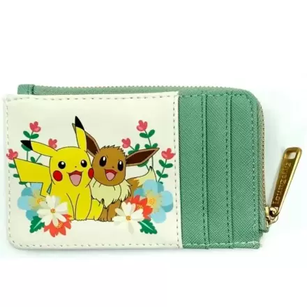 Loungefly Pikachu & Eevee Floral etui na karty termékfotója