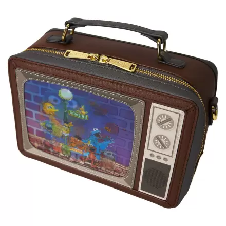 Loungefly Ulica Sezamkowa Retro TV Lenticular torba na ramię termékfotója