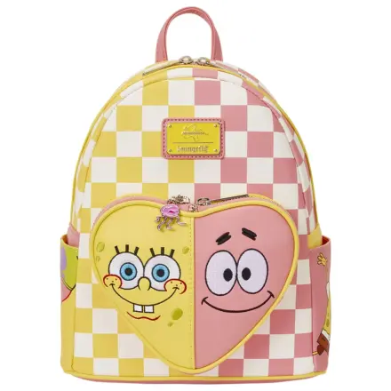 Loungefly SpongeBob SquarePants i Patrick Star szachownicowy plecak 26cm zdjęcie produktu
