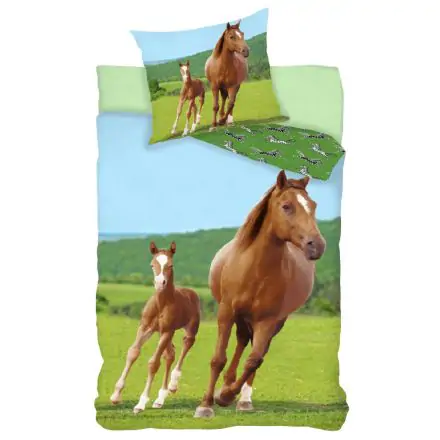 Poszwa na kołdrę Horse Rider 140x200cm, poszewka na poduszkę 70x90cm zdjęcie produktu