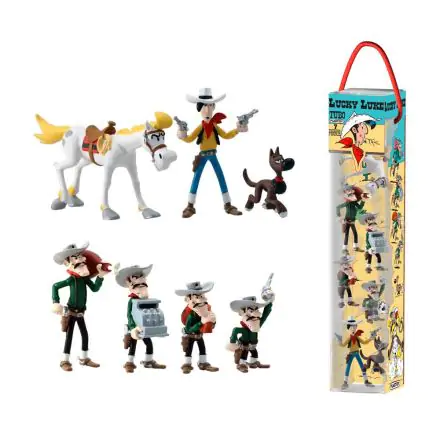 Lucky Luke Mini Figurki 7-Pack Postacie 4 - 10 cm termékfotója