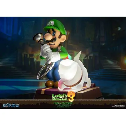 Luigi's Mansion 3 PVC Statuetka Luigi & Polterpup Collector's Edition 23 cm zdjęcie produktu