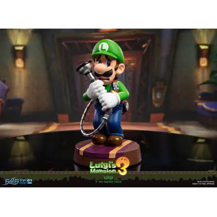 Luigi's Mansion 3 PVC Statue Luigi 23 cm Statuetka PVC termékfotója